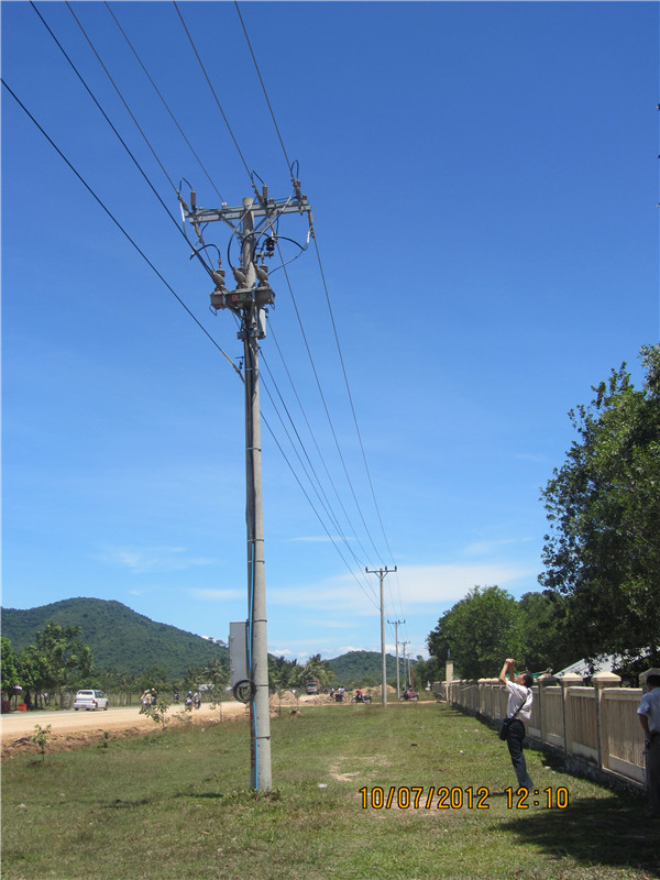 kasus perusahaan terbaru tentang COMBODIA Pada tahun 2010, proyek perbaikan Jaringan Listrik Pedesaan di Provice of Battambang